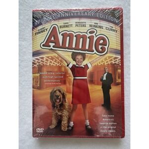 Annie DVD NEW Sealed | Special Anniversary Edition Musical Family